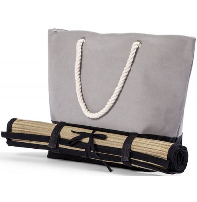 Strandväska med matta