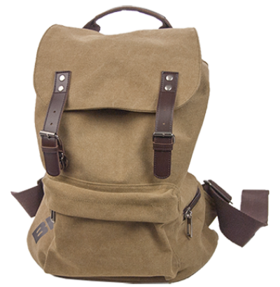 Canvas ryggsäck retro