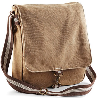 Vintage canvas väska