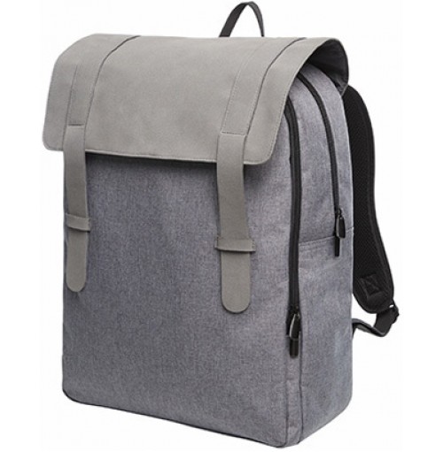 Trendig datorryggsäck grå