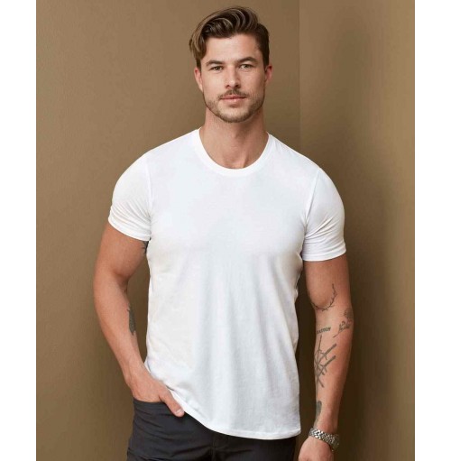 Stretchig premium T-shirt med eget tryck Stretchig premium T-shirt med eget tryck