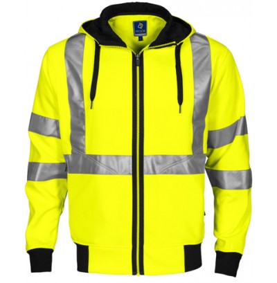 Hoodtröja i varselfärg