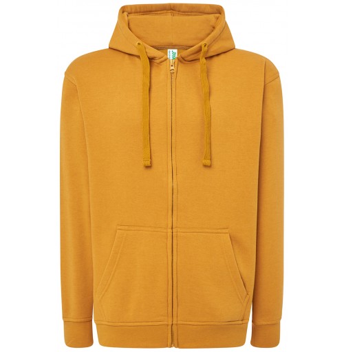 Hoodie med dragkedja