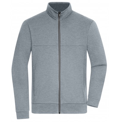 Interlock sportig sweatjacka