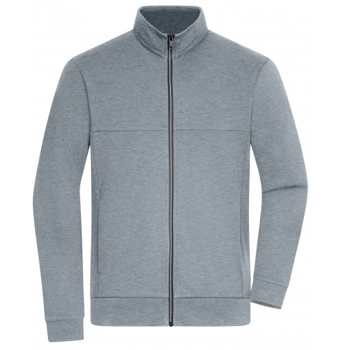 Interlock sportig sweatjacka