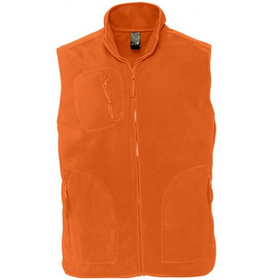 Unisex fleeceväst ärmlös