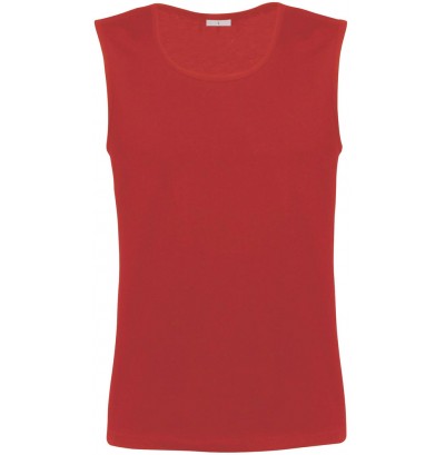 Ärmlös t-shirt linnen