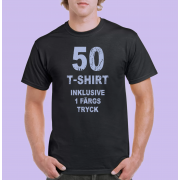 50 T-shirt Gildan Heavy