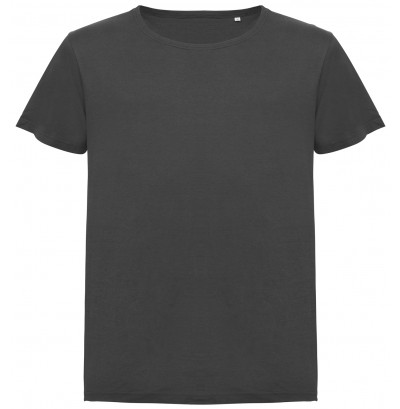 oversized unisex-T-shirt djup halsringning