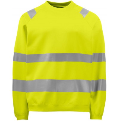 Sweatshirt varsel Klass 3 med eget tryck